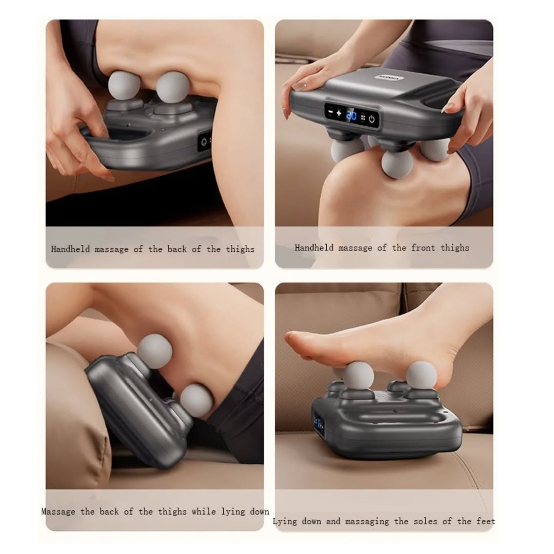 Powerful Electric Body Massager – Deep Tissue Therapy for Home & Travel