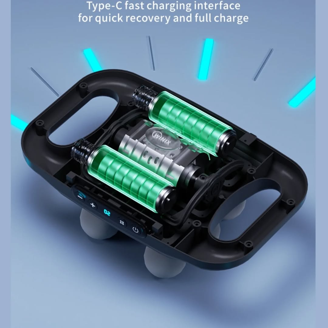 Powerful Electric Body Massager – Deep Tissue Therapy for Home & Travel